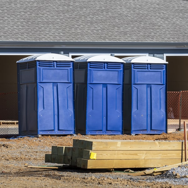 are there any restrictions on where i can place the portable toilets during my rental period in Traverse City